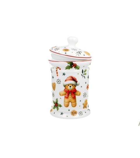 Borcan prăjituri Christmas Cuties, 800ml - Victoria home deco