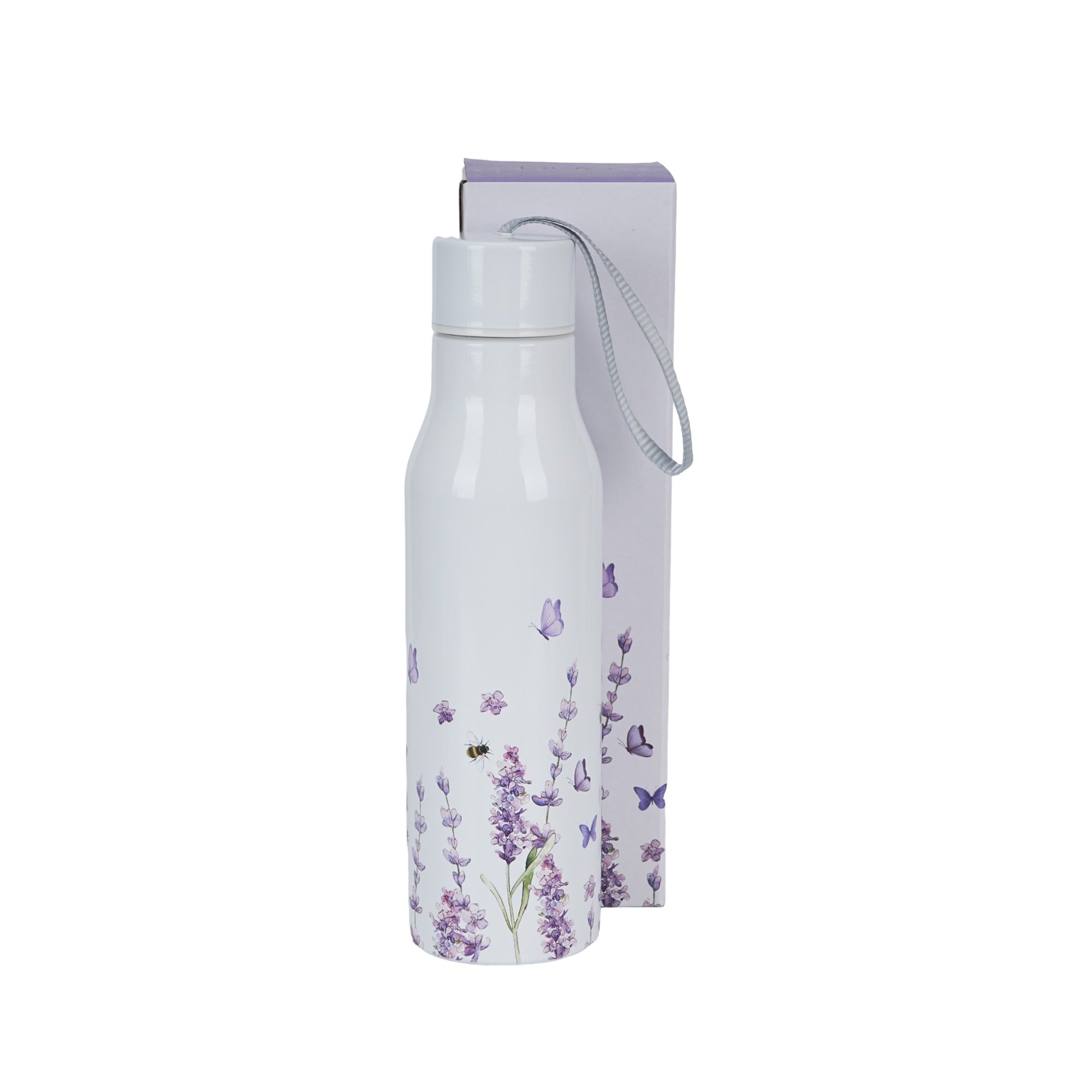 Sticlă termică Duo, Lavanda Clasica, inox, 500 ml, violet