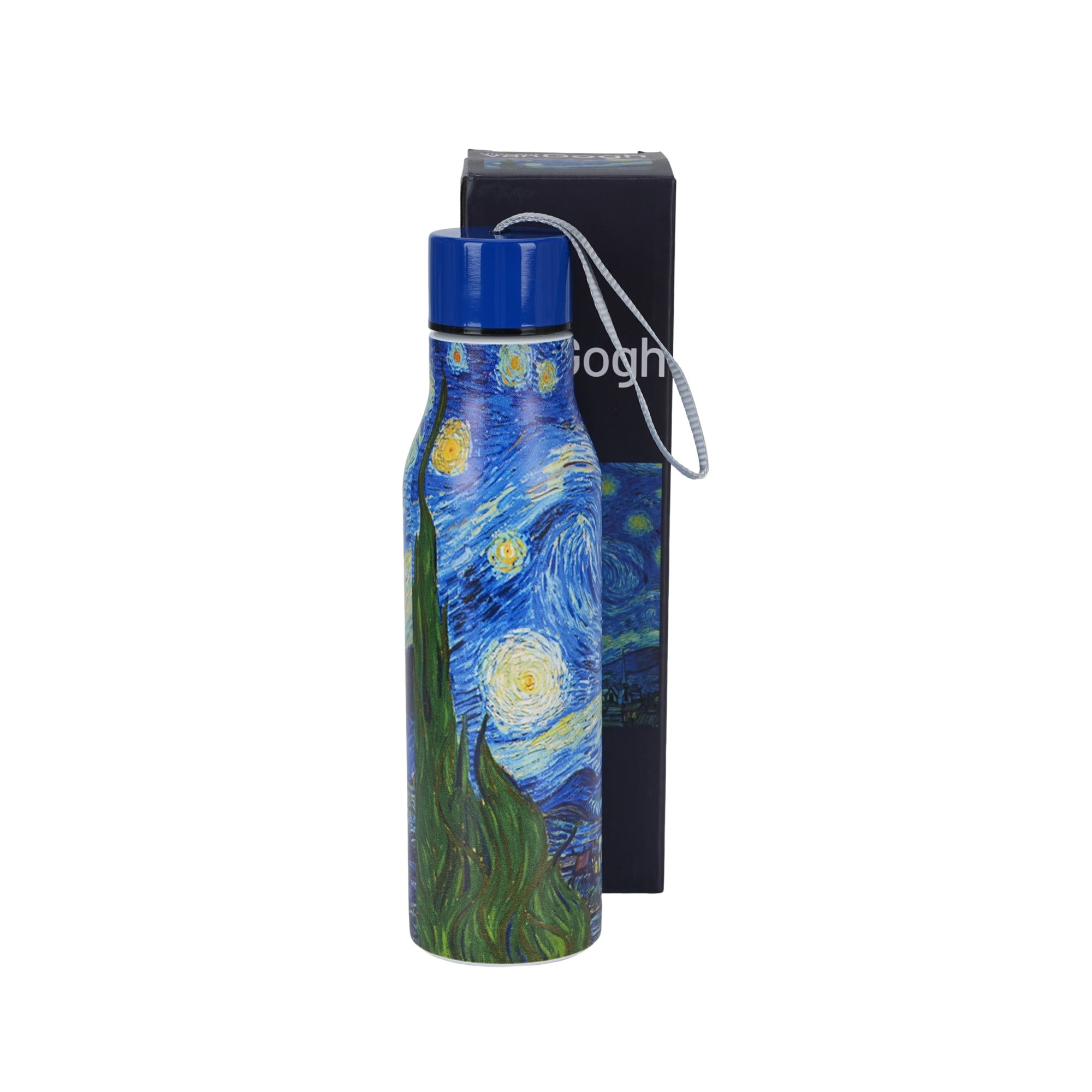 Sticlă termică, DUO, Nopate înstelată Vincent van Gogh, inox, 500 ml