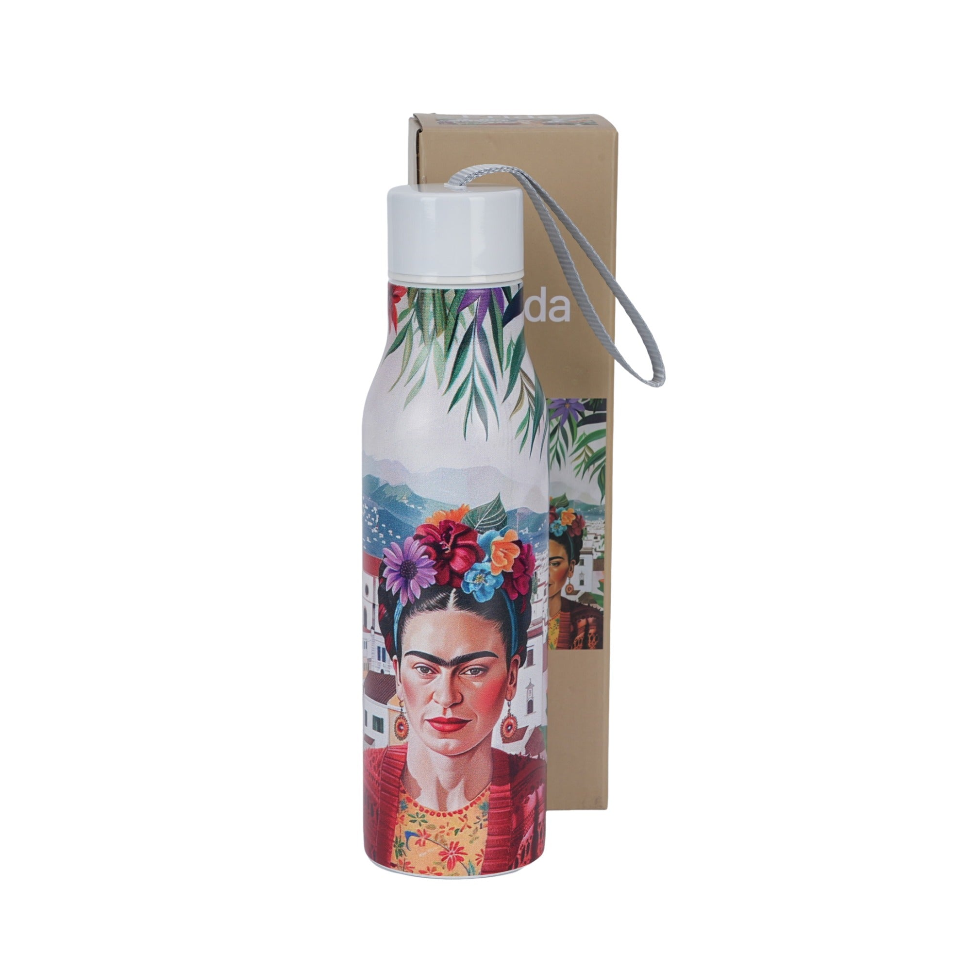 Sticlă termică DUO Arta Mexicana 500 ml, inox, cu imprimeu