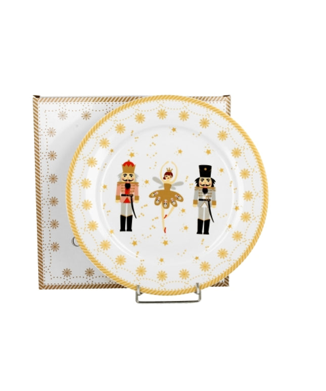 Farfurie mare Christmas Balerina, 25cm - Victoria home deco