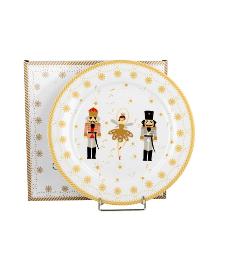 Farfurie mare Christmas Balerina, 25cm - Victoria home deco