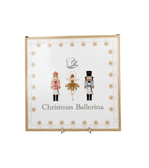 Farfurie mare Christmas Balerina, 25cm - Victoria home deco