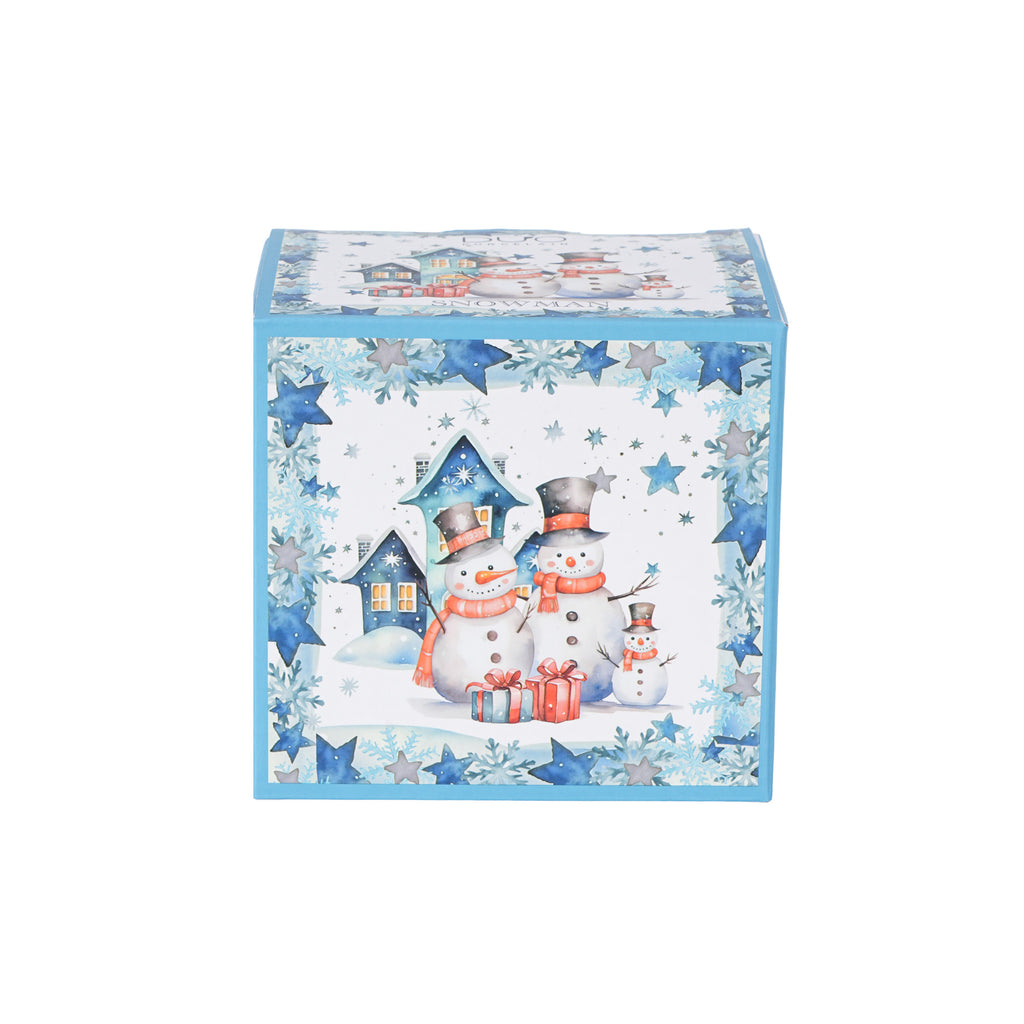 Cana cu infuzor pentru ceai,de Craciun design Snowman, 430 ml