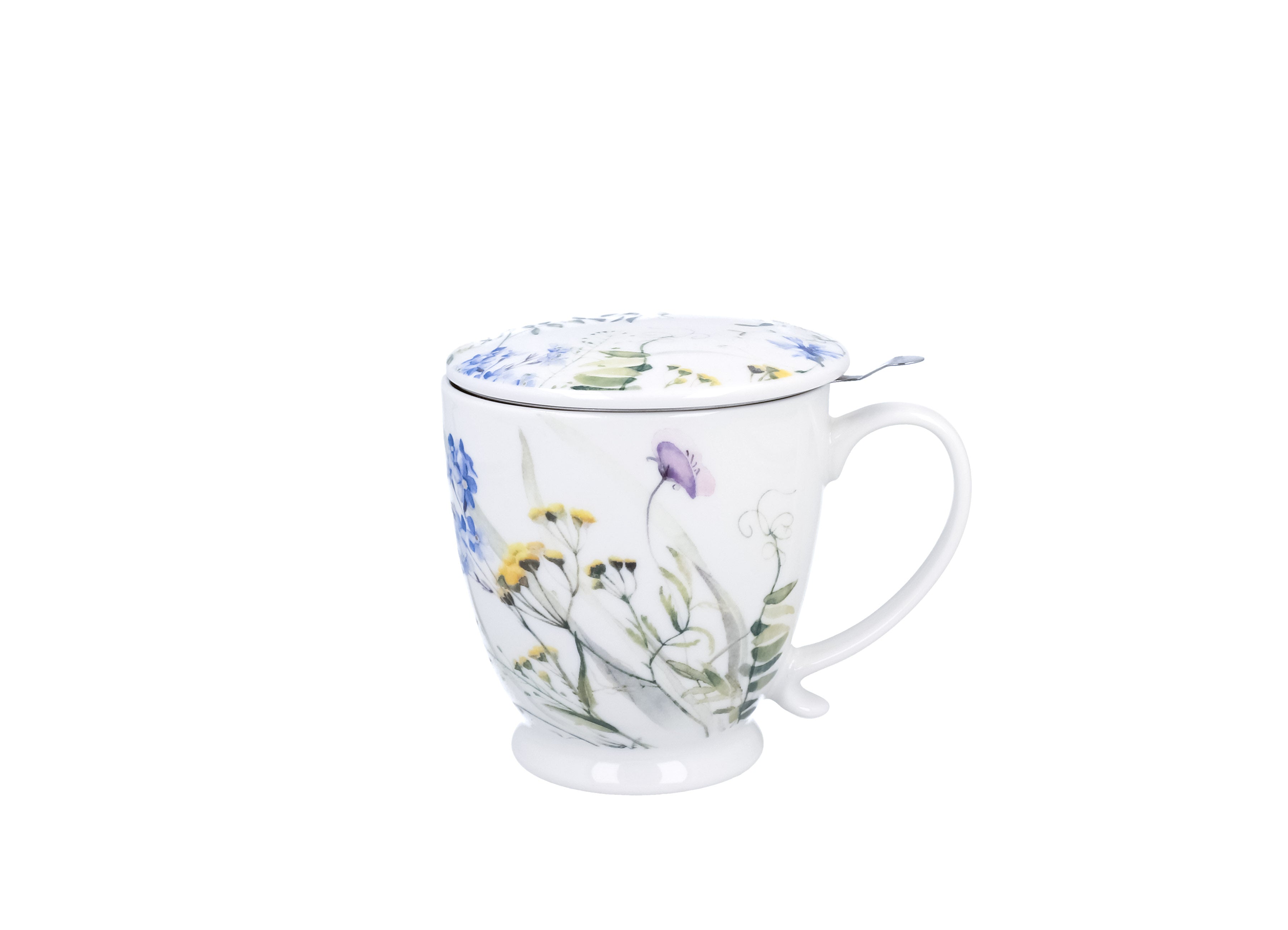 Cana  MELODY cu infuzor cu picior,  parte a seriei Royal Flowers, 510 ml