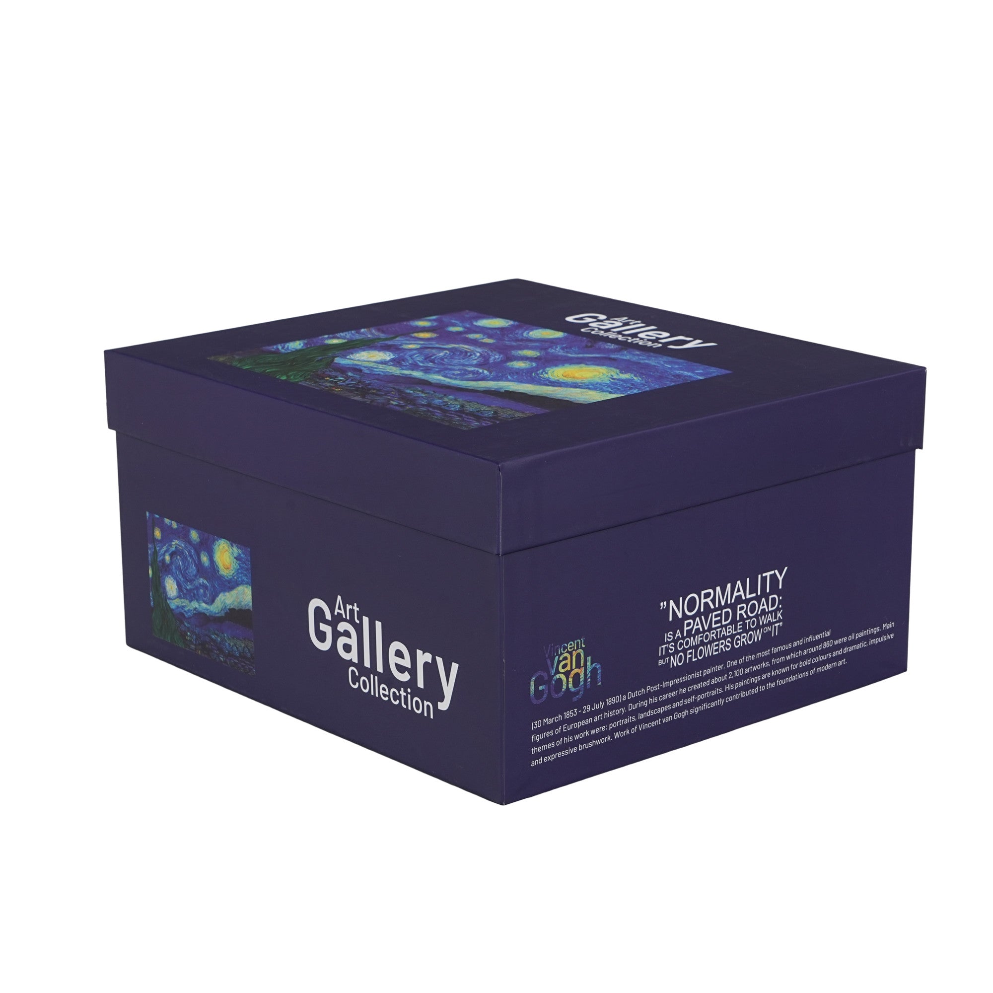 Set de ceainic cu infuzor și 2 căni clasice STARRY NIGHT inspirate de Van Gogh, 360/900 ml